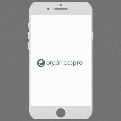  gif of app organic food info