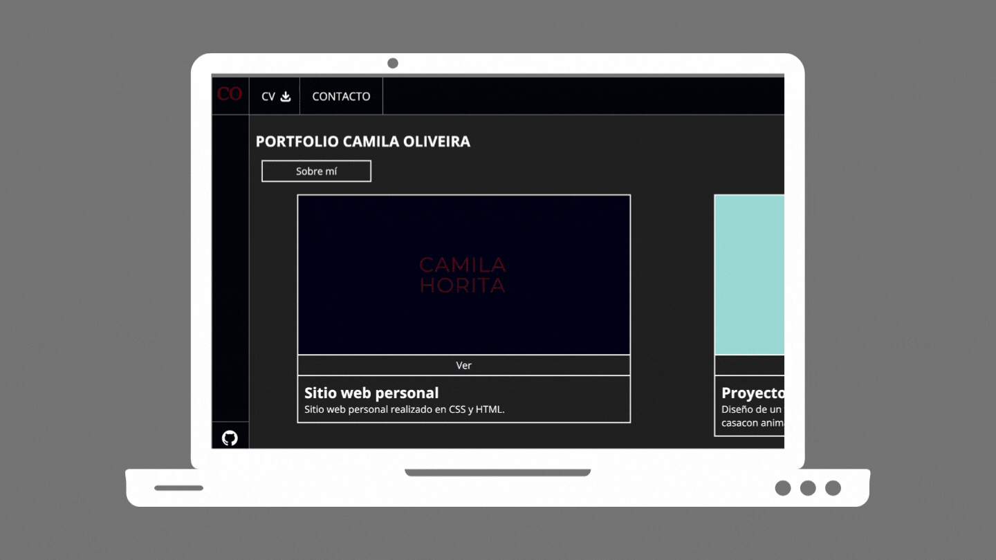 personal website gif